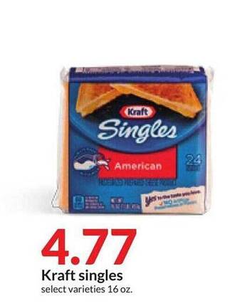 IGA Kraft singles offer