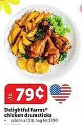 Lidl Delightful farms chicken drumsticks offer