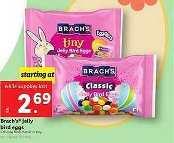 Lidl Brach's jelly bird eggs offer
