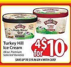 ACME Turkey hill ice cream offer
