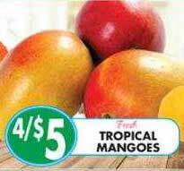Associated Tropical mangoes offer