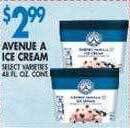 Associated Avenue a ice cream offer