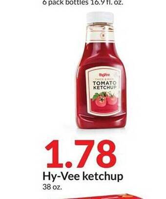 Hy-Vee Hy-vee ketchup offer