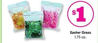 Family Dollar Easter grass offer