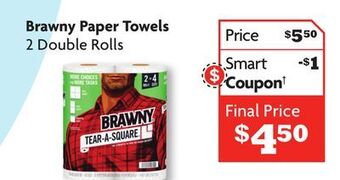 Family Dollar Brawny paper towels offer