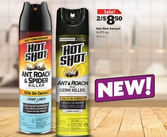 Family Dollar Hot shot aerosol offer
