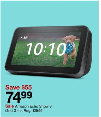 Target Amazon echo show 8 (2nd gen) offer