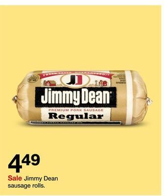 Target Jimmy dean sausage rolls offer