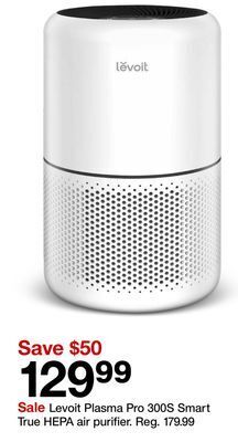 Target Levoit plasma pro 300s smart true hepa air purifier offer
