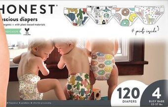 Target The honest company 120-ct. diapers in four styles offer