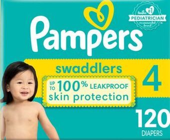 Target Pampers swaddlers 120-ct. enormous-pack diapers offer