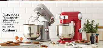 JC Penney Cuisinart® 5.5-qt. stand mixers offer