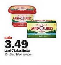 Meijer Land o'lakes butter offer