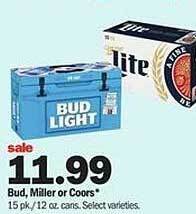 Meijer Bud, miller or coors offer
