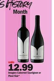 Meijer Imagery cabernet sauvignon or pinot noir offer