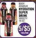 Carnicerias Jimenez Hydration super drink offer