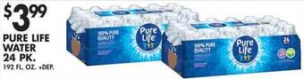 Met Foodmarkets Pure life water offer