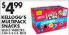 Met Foodmarkets Kellogg's multipack snacks offer