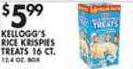 Met Foodmarkets Kellogg's rice krispies treats offer