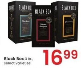 Albertsons Black Box 3 ltr. offer