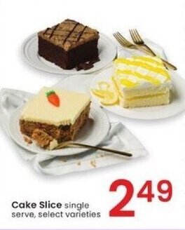 Albertsons Cake Slice offer