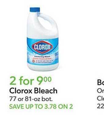 Publix Clorox bleach offer