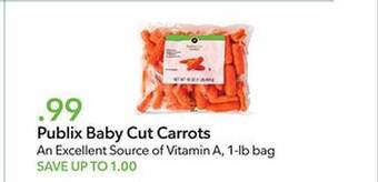 Publix Publix baby cut carrots offer