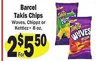 Sellers Bros Barcel takis chips offer