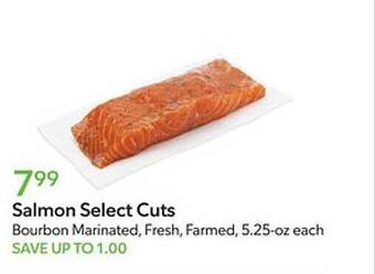 Publix Salmon select cuts offer