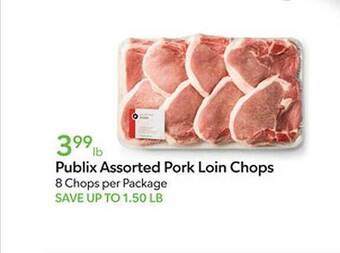 Publix Publix assorted pork loin chops offer