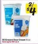 Winn Dixie Se grocers sour cream offer