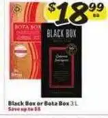 Winn Dixie Black box or bota box offer
