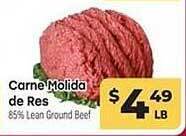 Los Altos Ranch Market Carne molida de res offer