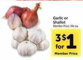 Safeway Garlic or shallot offer