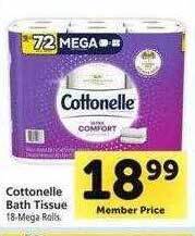 Safeway Cottonelle bath tissue offer