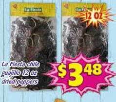 Savers Cost Plus La fiesta chile guajillo dried peppers offer
