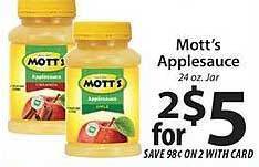 ACME Mott's applesauce offer