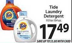 ACME Tide laundry detergent offer
