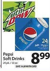 ACME Pepsi soft drinks offer