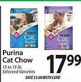ACME Purina cat chow offer