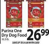 ACME Purina one dry dog food offer