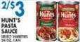 Associated Hunt's pasta sauce offer