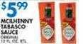 Associated Mcilhenny tabasco sauce offer
