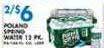 Associated Poland spring water offer