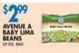 Associated Avenue a baby lima beans offer