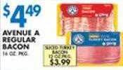 Associated Avenue a regular bacon offer