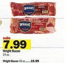 Meijer Wright bacon offer