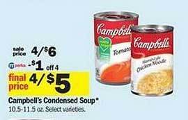 Meijer Campbell's condensed soup offer