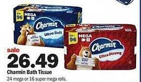 Meijer Charmin bath tissue offer