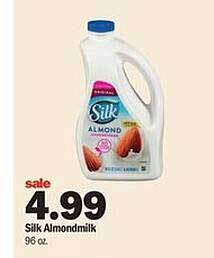 Meijer Silk almondmilk offer
